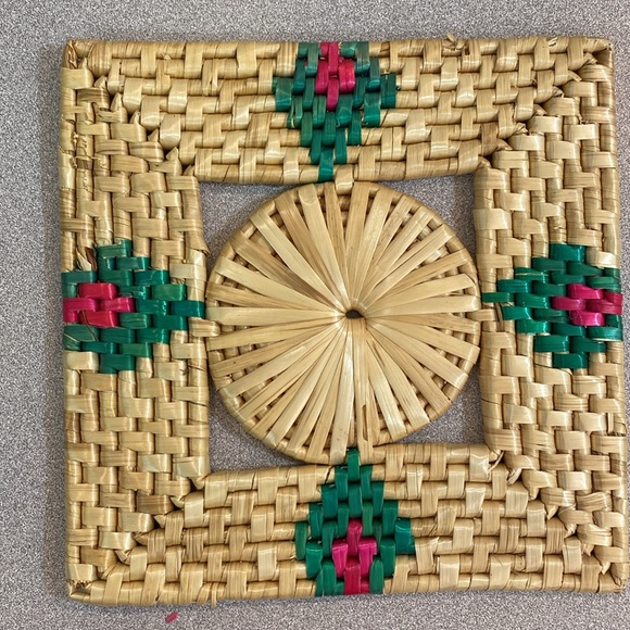 Vintage boho trivet lot - Picture 7 of 12